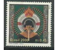 C2265 BRASIL 500 ANOS 2000 ARTE CARAJÁ 10.348 N